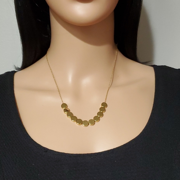 Gorjana Jewelry Gorjana Gold Plated Discs Necklace Poshmark